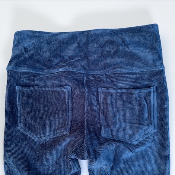 SPANX Corduroy Stretch Legging in Dark Blue Women’s Size Small - Picture 6 of 9